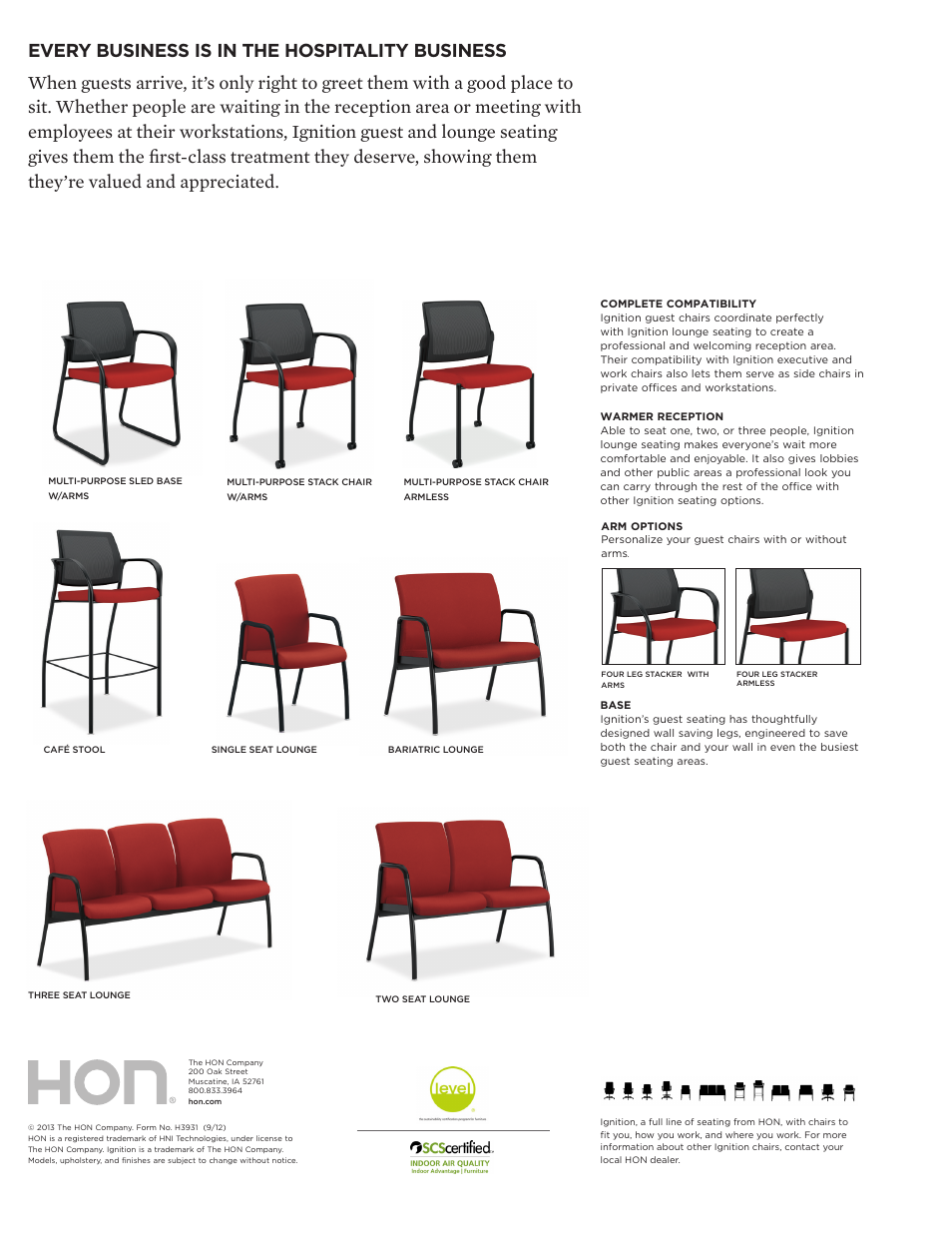 HON Ignition User Manual | Page 2 / 2