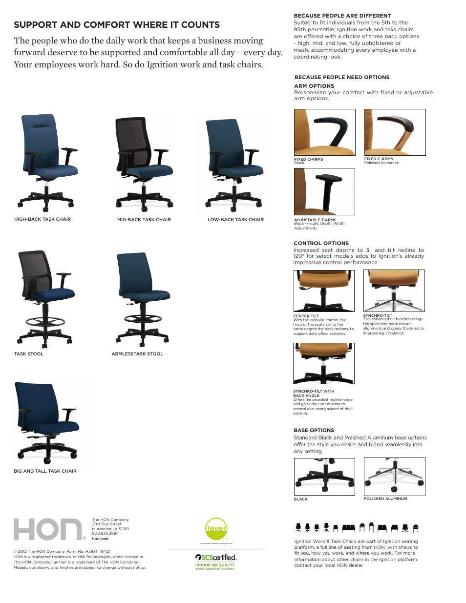HON Ignition User Manual | Page 2 / 2