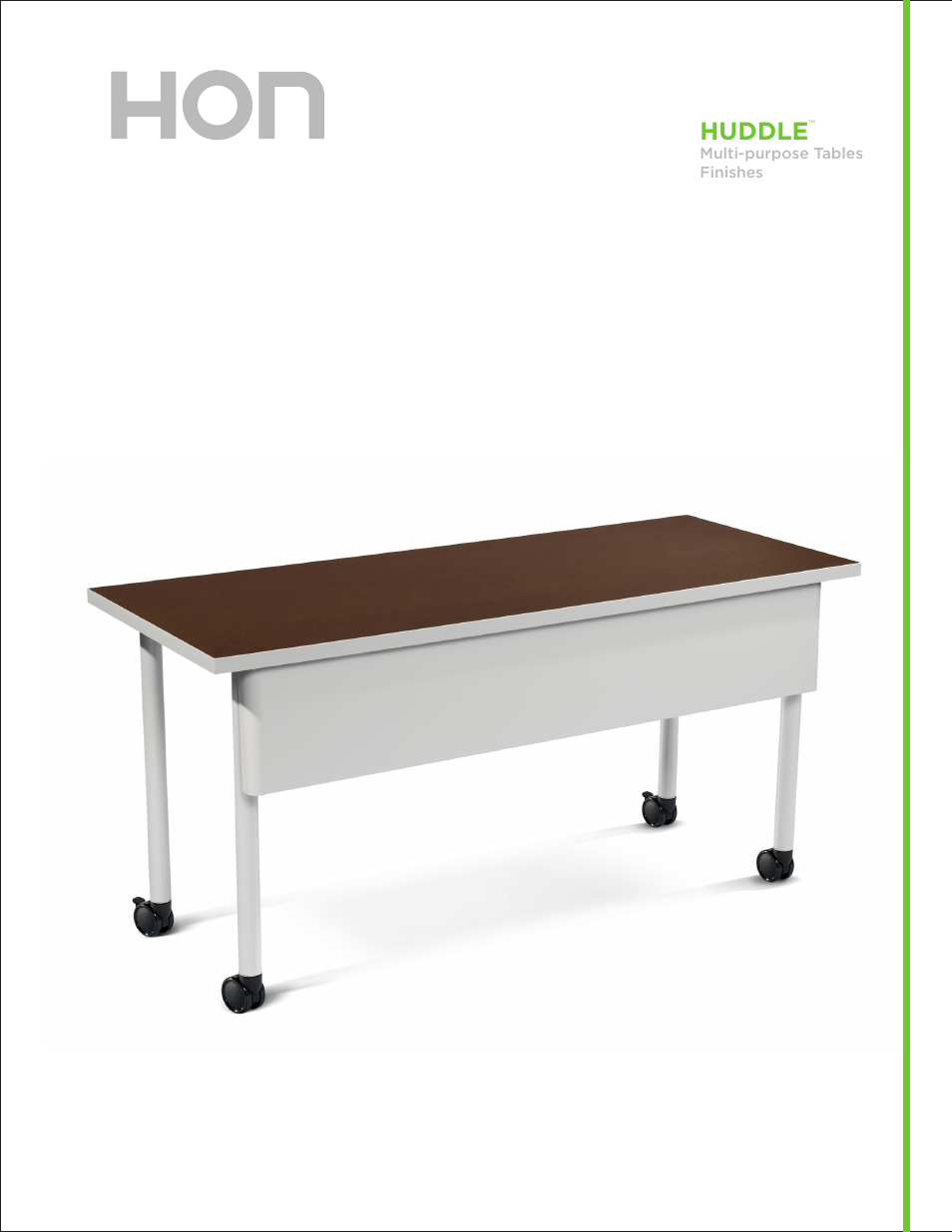 HON Huddle User Manual | 2 pages