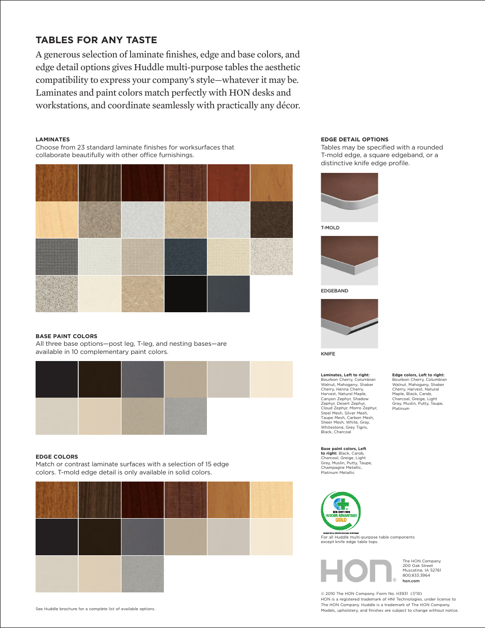 HON Huddle User Manual | Page 2 / 2