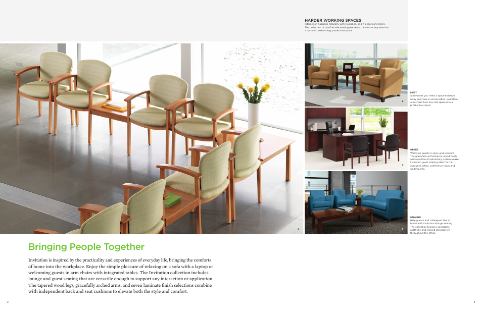 Bringing people together | HON Invitation User Manual | Page 2 / 3