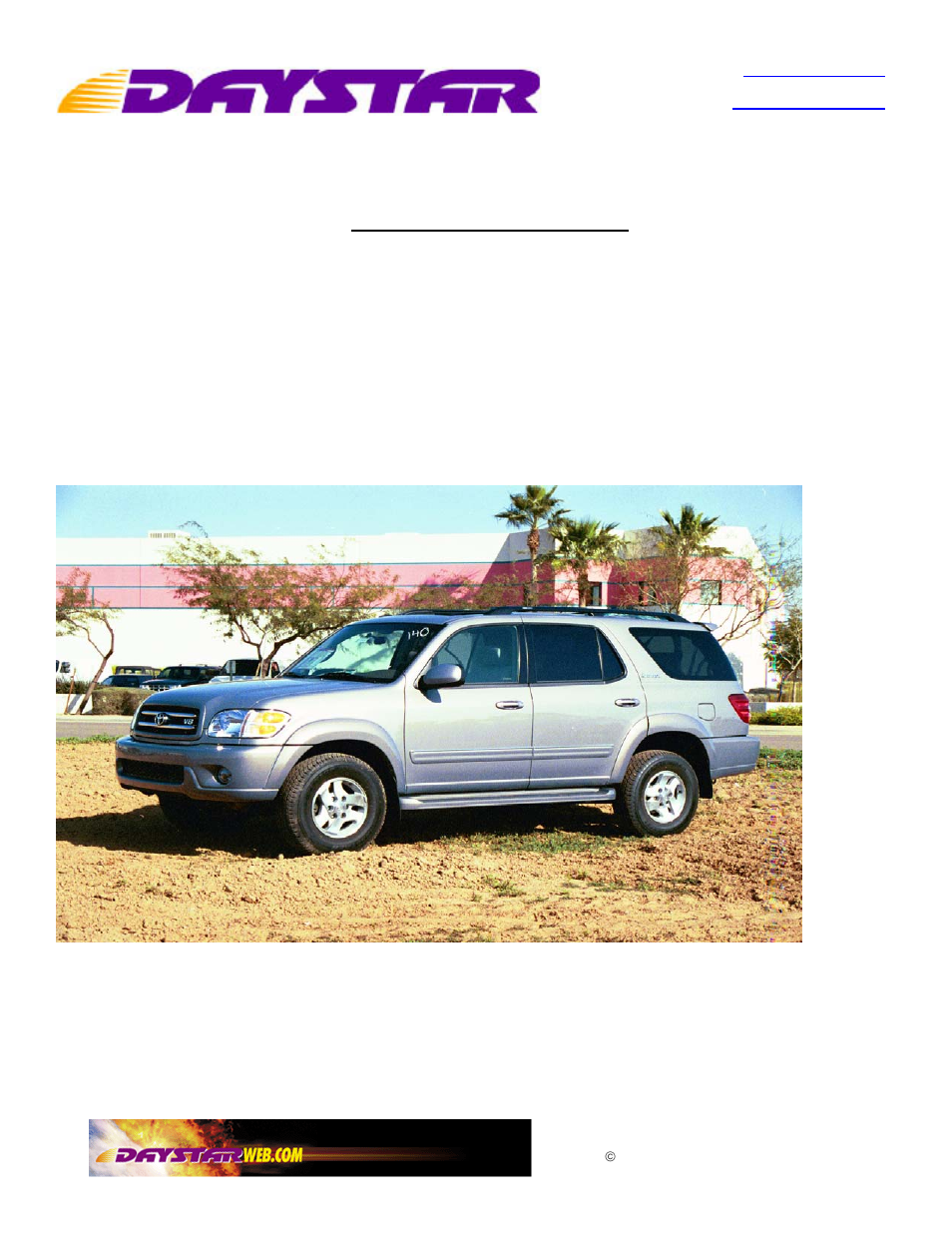 Daystar KT09110BK User Manual | Page 2 / 2