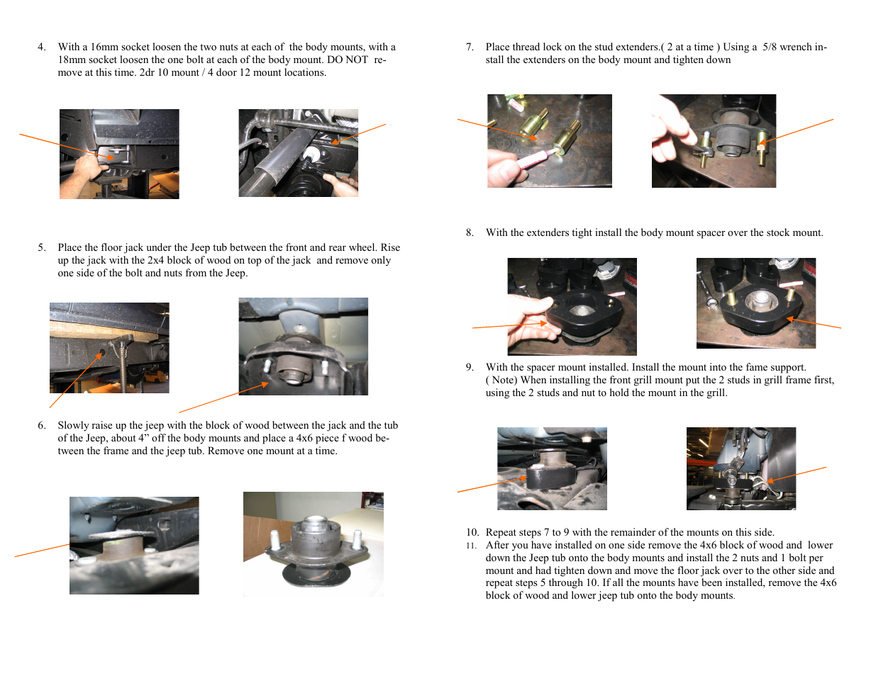 Daystar KJ09156BK-2 User Manual | Page 4 / 4