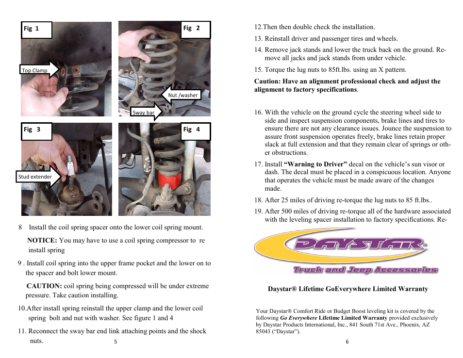 Daystar KF09101BK User Manual | Page 3 / 4