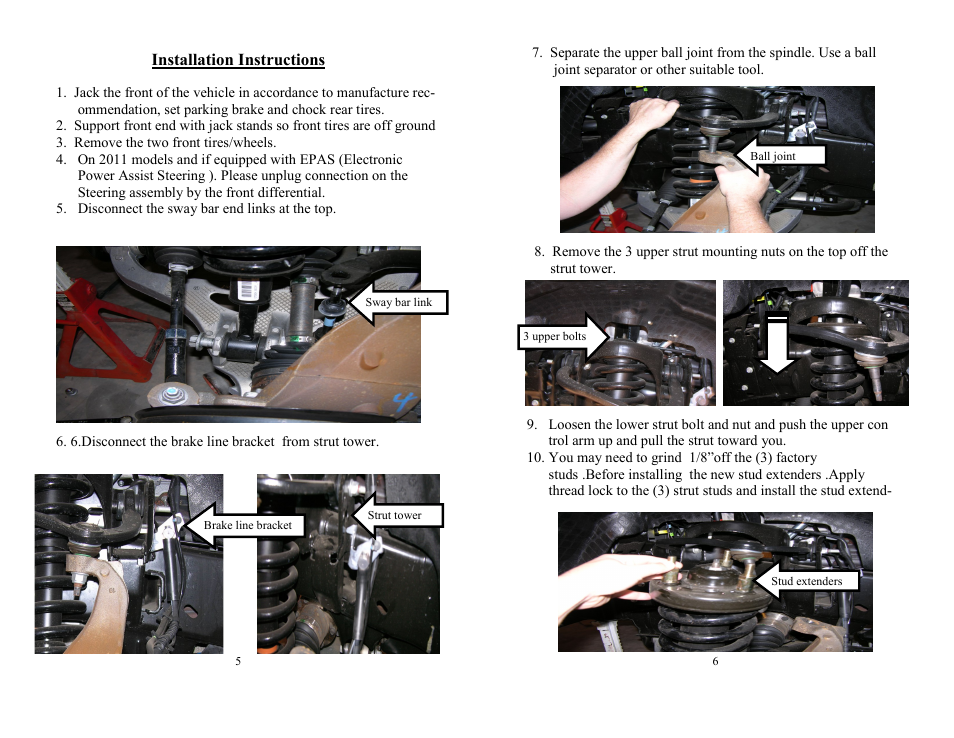 Daystar KF09124BK User Manual | Page 3 / 6