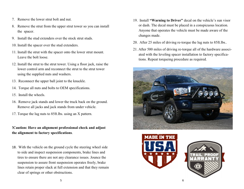 Daystar KC09113BK User Manual | Page 3 / 6