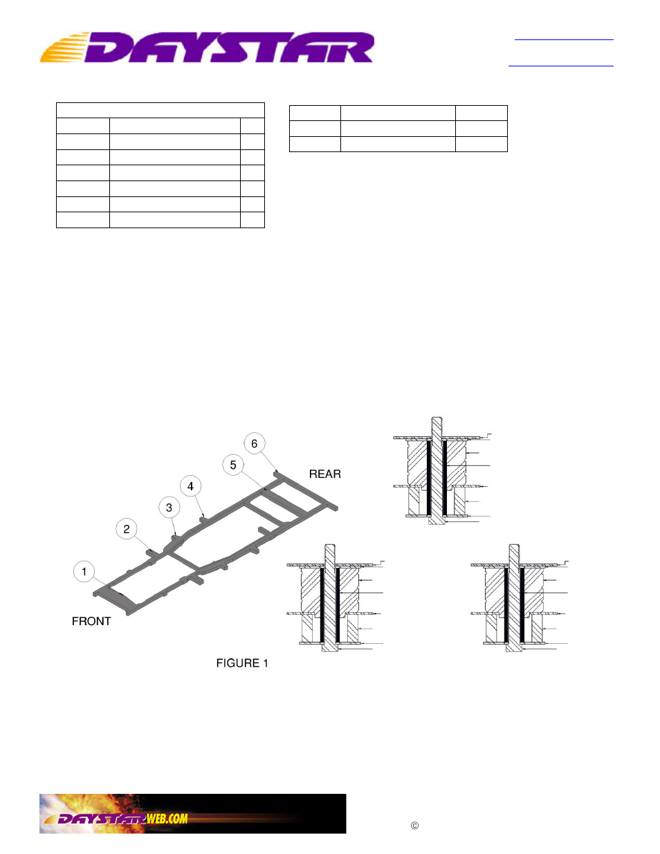 Daystar KJ04502BK User Manual | 1 page