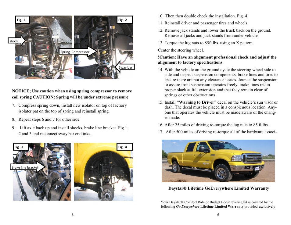 Daystar KF09119BK User Manual | Page 3 / 4