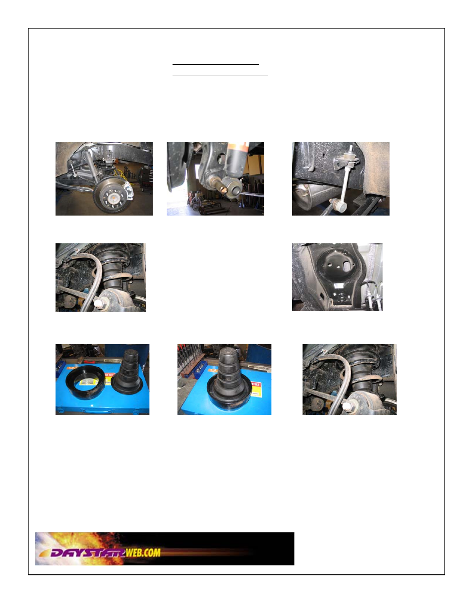 Daystar KT09124BK User Manual | Page 4 / 4