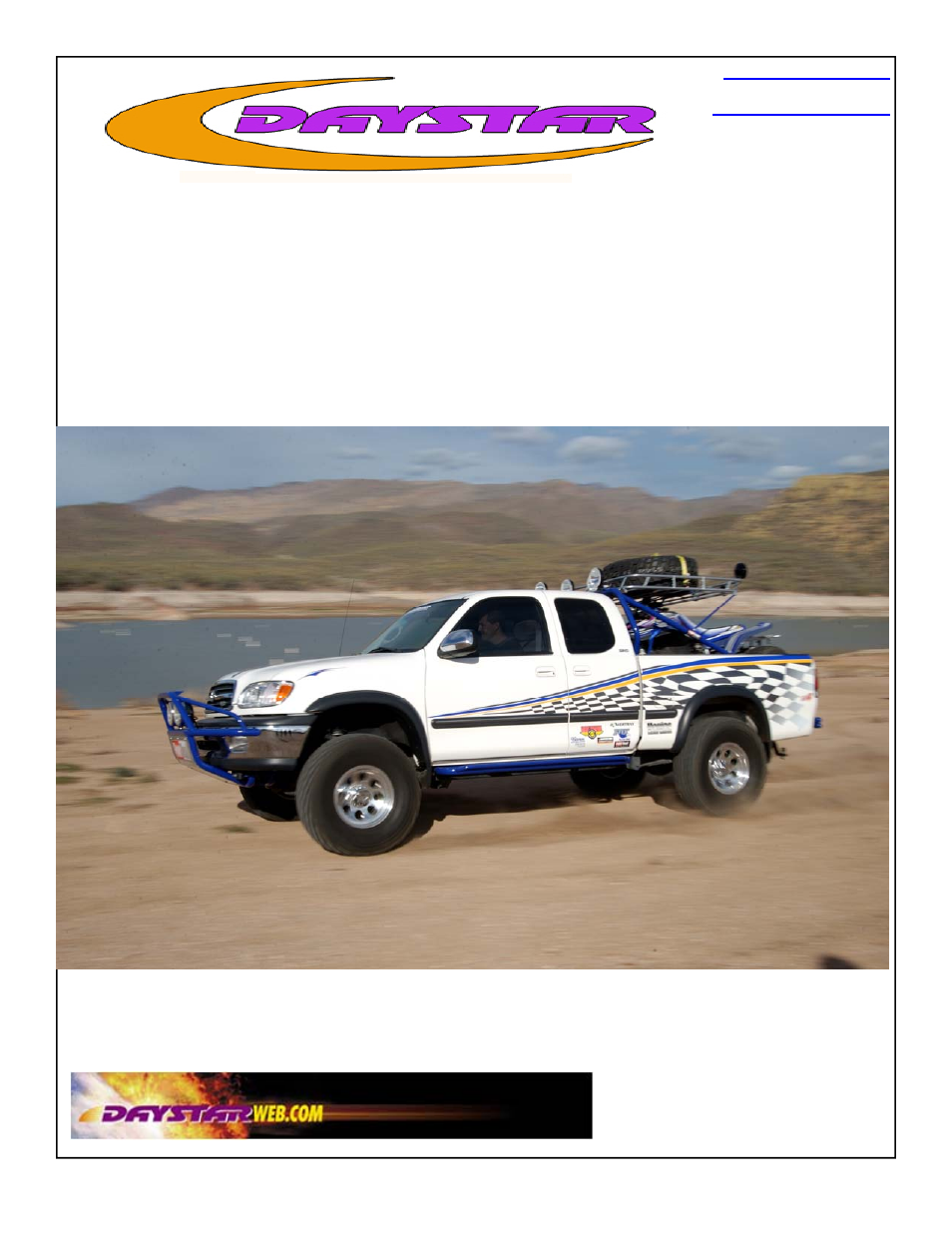 Daystar KT09104BK User Manual | 4 pages