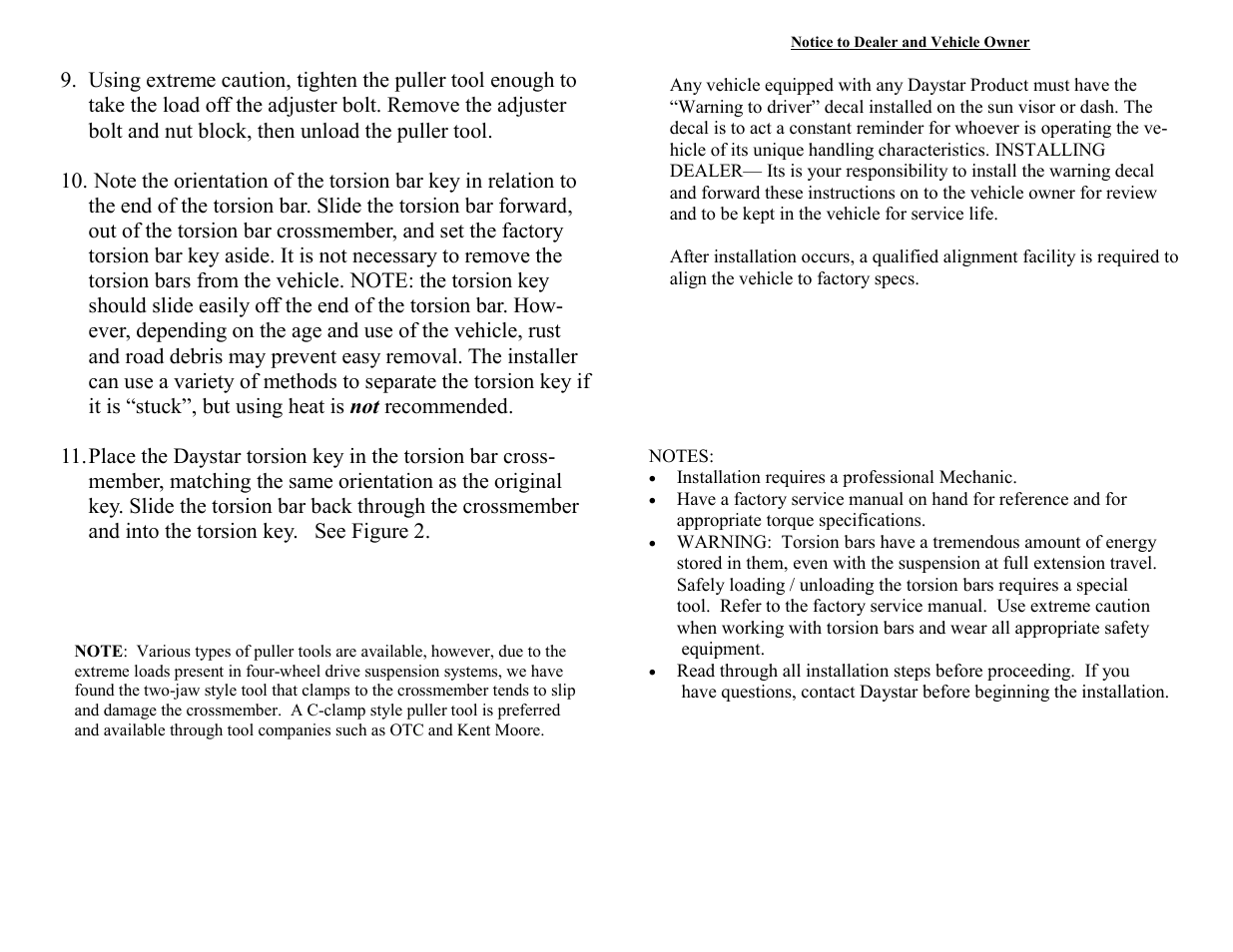 Daystar KG09123 User Manual | Page 3 / 4