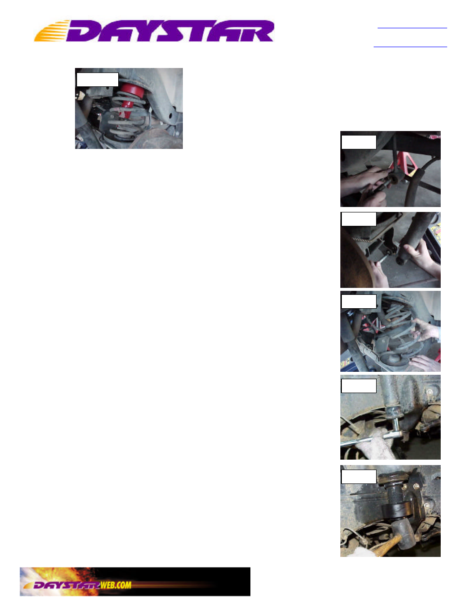 Rear instructions | Daystar KJ09110BK User Manual | Page 2 / 2