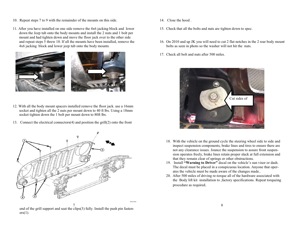 Daystar KJ04520BK User Manual | Page 4 / 6