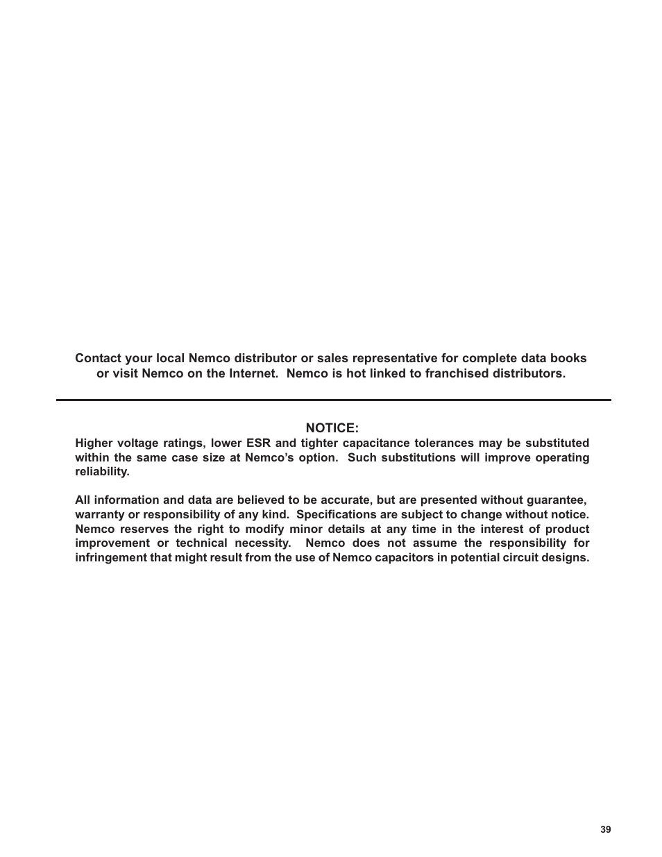 Nemco Electronics Full Catalog User Manual | Page 39 / 40