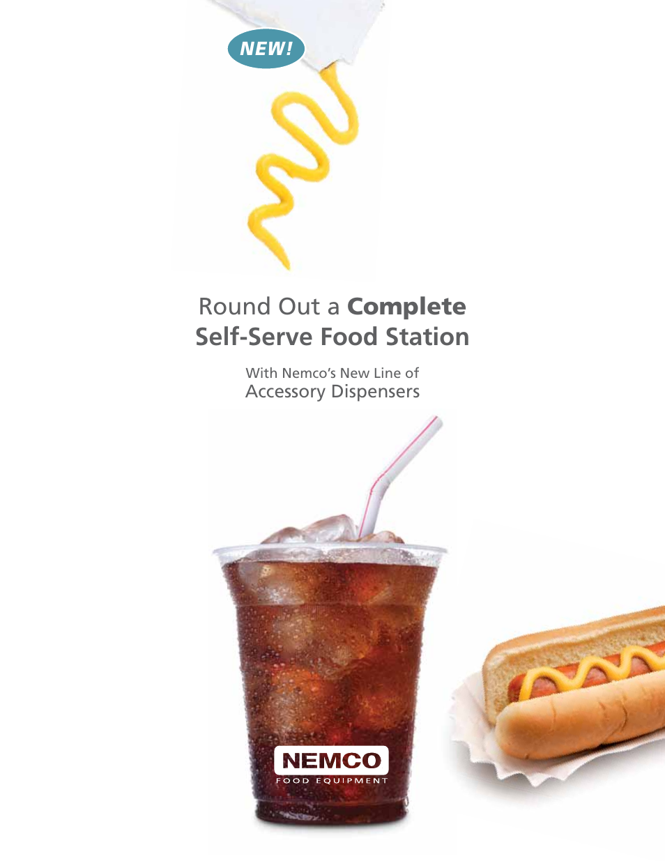 Nemco Food Equipment Condiment Dispensing Accessories User Manual | 4 pages