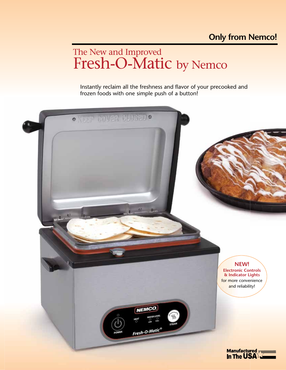 Nemco Food Equipment Fresh-O-Matic - Spec Sheet User Manual | 2 pages