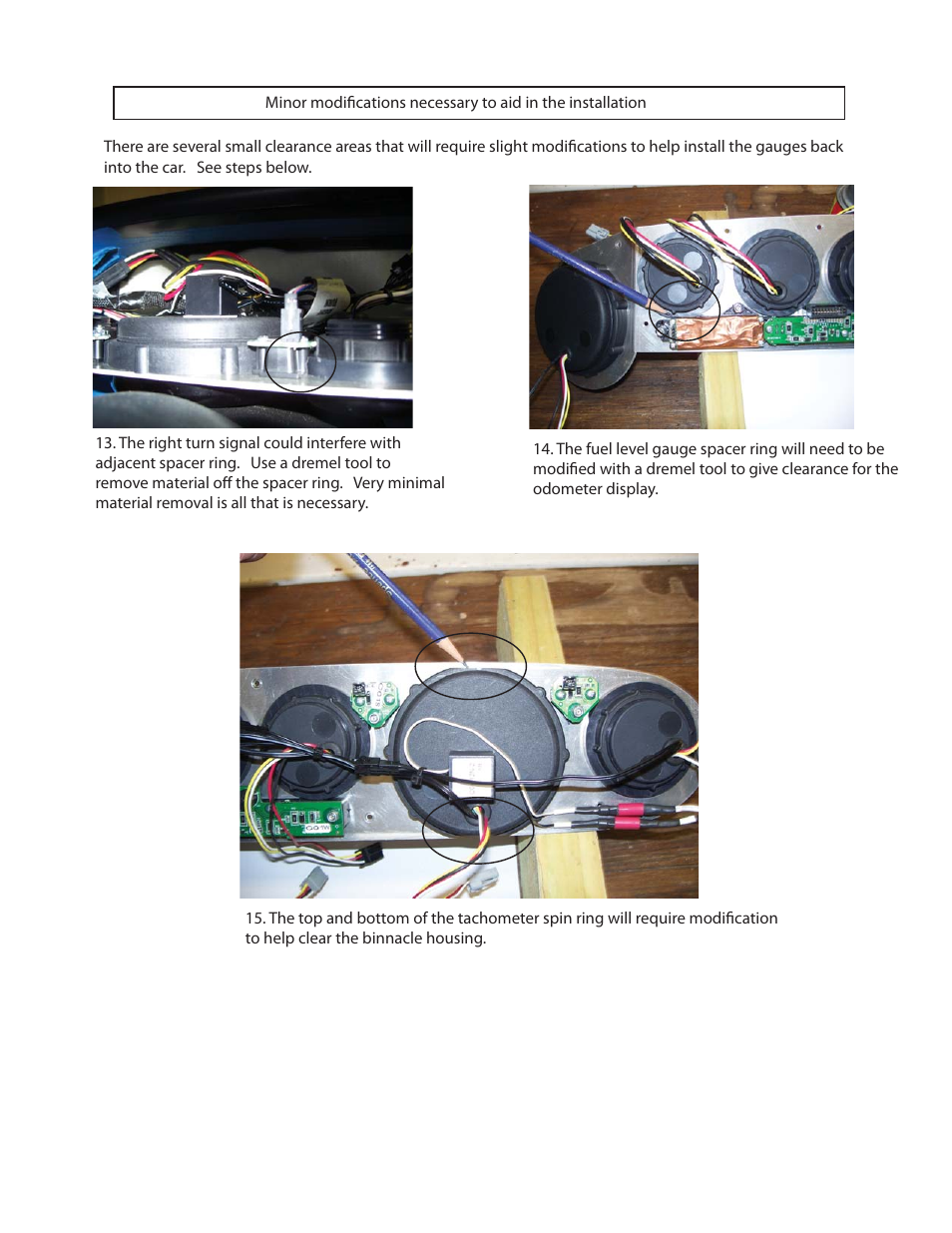 Speedhut Ford GT Series Gauge User Manual | Page 4 / 6