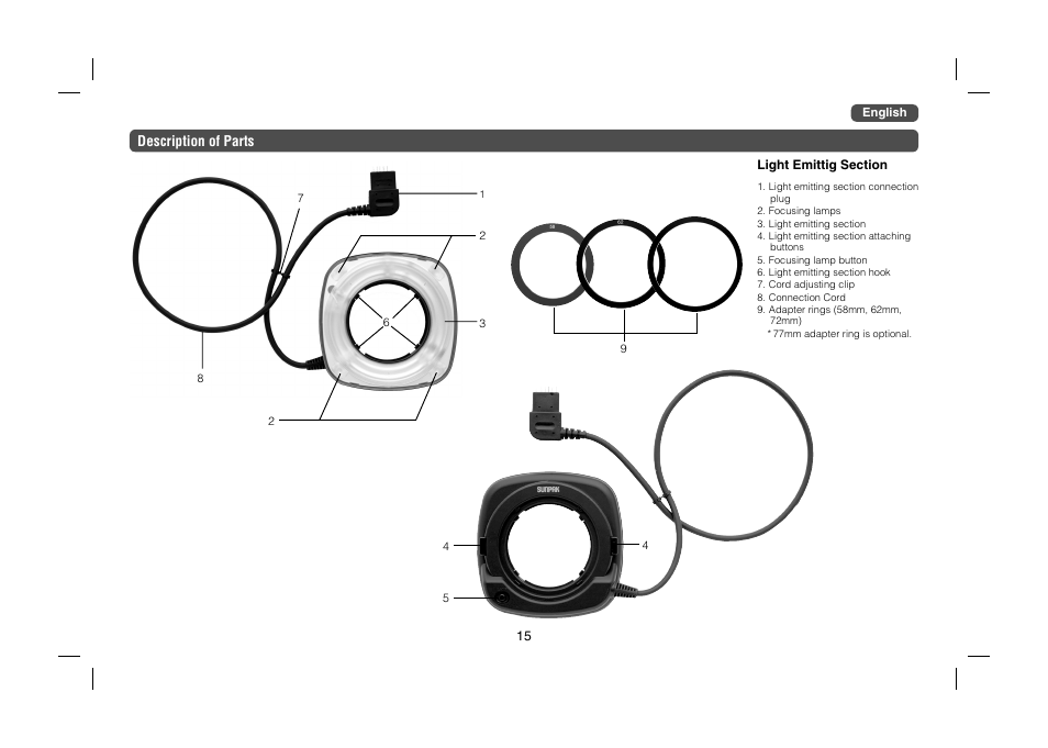 Sunpak auto 16R pro User Manual | Page 3 / 11