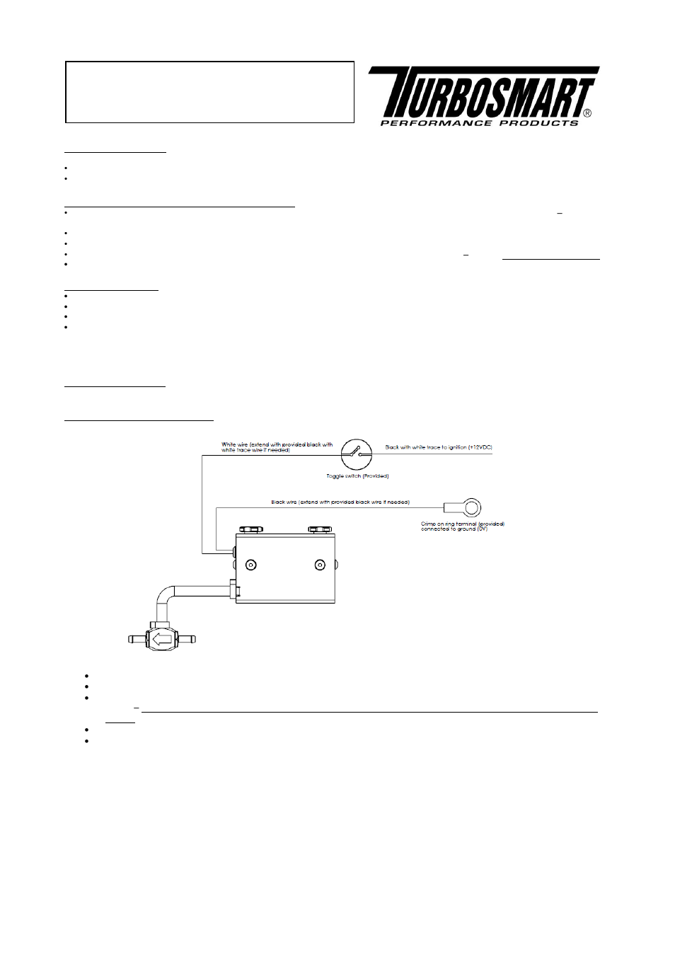 Turbosmart BOOST CONTROLLERS - Dual Stage Boost Controller User Manual | 5 pages