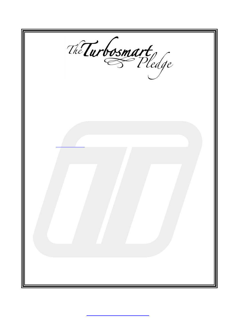 Turbosmart | Turbosmart WASTEGATES – EXTERNAL - Hyper-Gate45 (with locking ring) User Manual | Page 9 / 9
