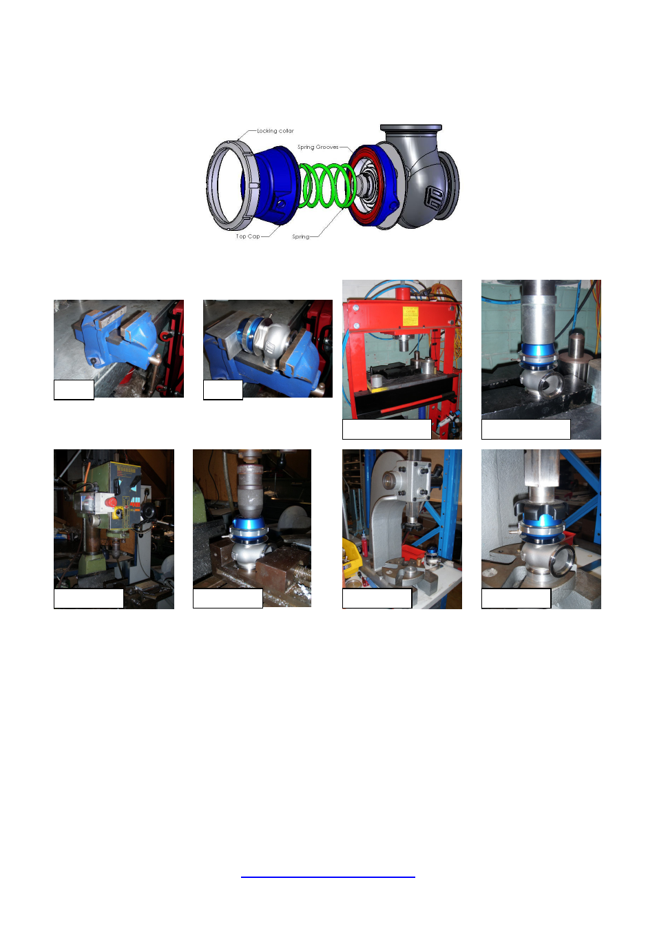 Turbosmart WASTEGATES – EXTERNAL - Comp-Gate40 (with locking ring) User Manual | Page 5 / 9