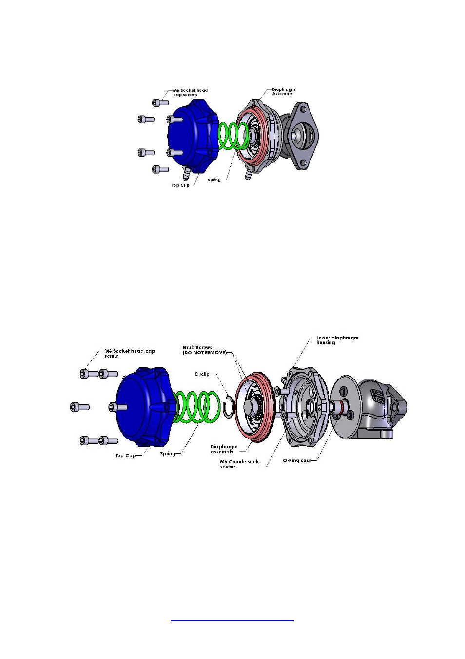 Turbosmart WASTEGATES – EXTERNAL - Hyper-Gate 45 (no locking ring) User Manual | Page 4 / 8