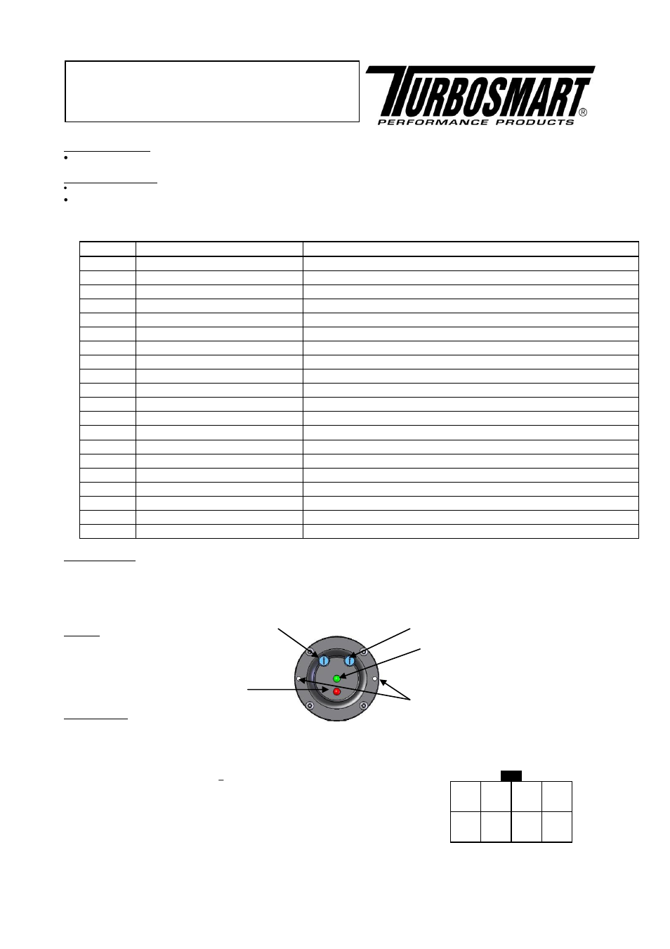 Turbosmart BLOW OFF VALVES - Diesel BOV Controller Kit – Universal User Manual | 5 pages