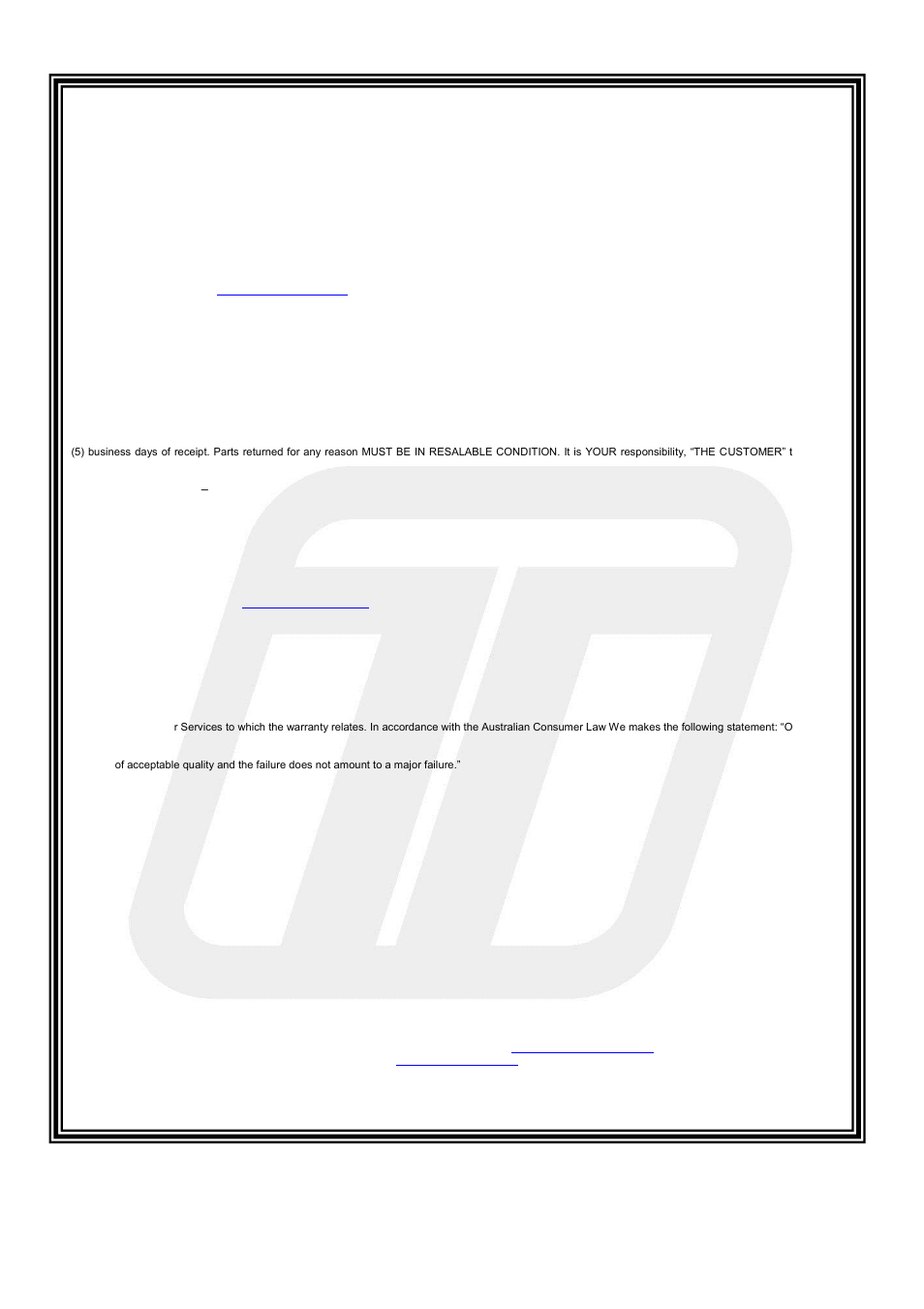 One year limited warranty, The turbosmart pledge | Turbosmart BLOW OFF & BYPASS VALVE KITS - Supersonic for: Mazdaspeed_MPS 3, 6 and CX7 User Manual | Page 4 / 4