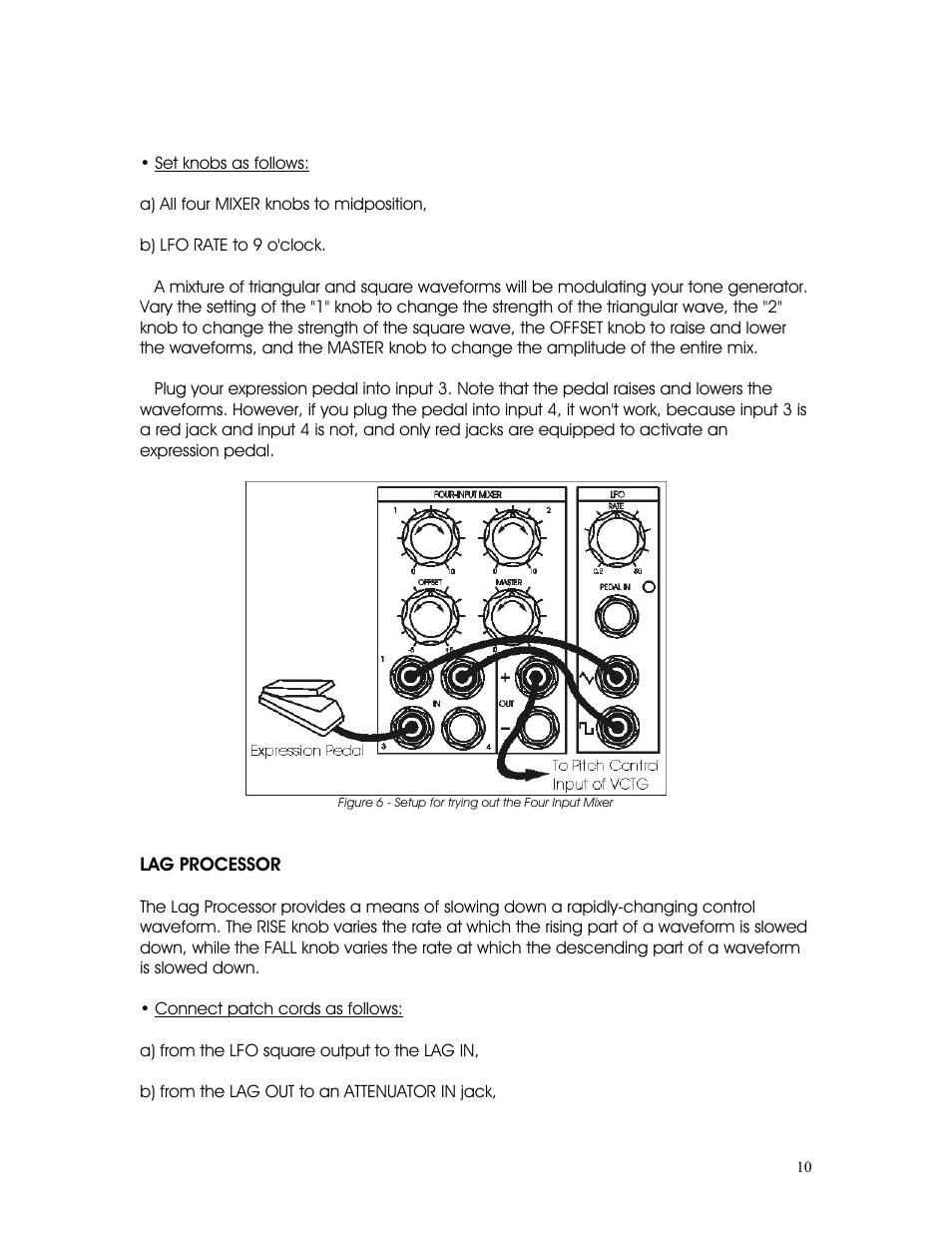 Moog Music CP-251 Moogerfooger Control Processor User Manual | Page 10 / 27