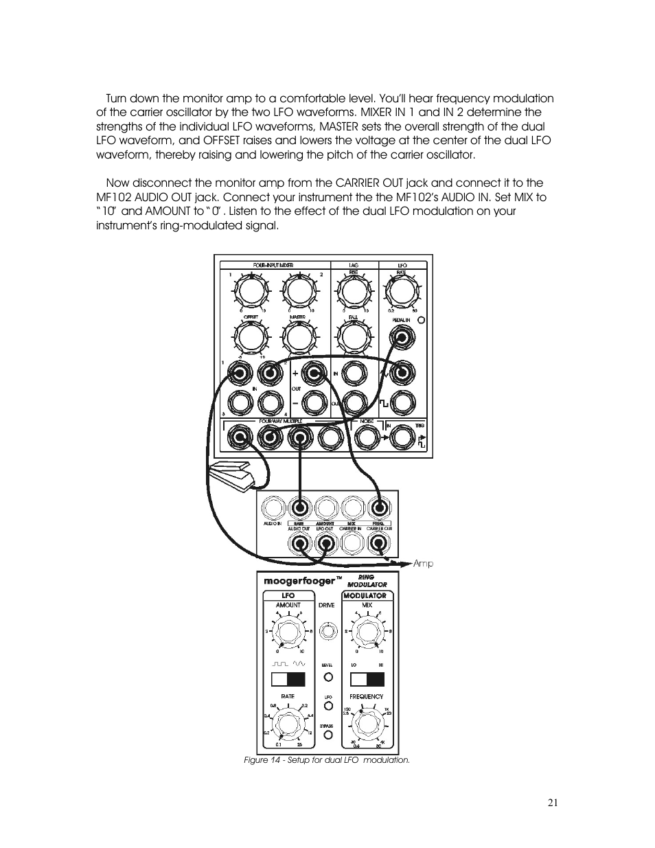 Moog Music CP-251 Moogerfooger Control Processor User Manual | Page 21 / 27