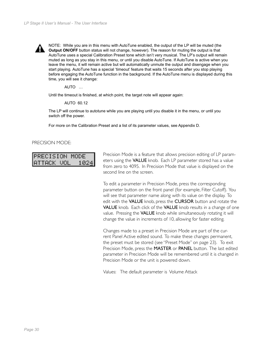 Moog Music Little Phatty Stage II User Manual | Page 28 / 76