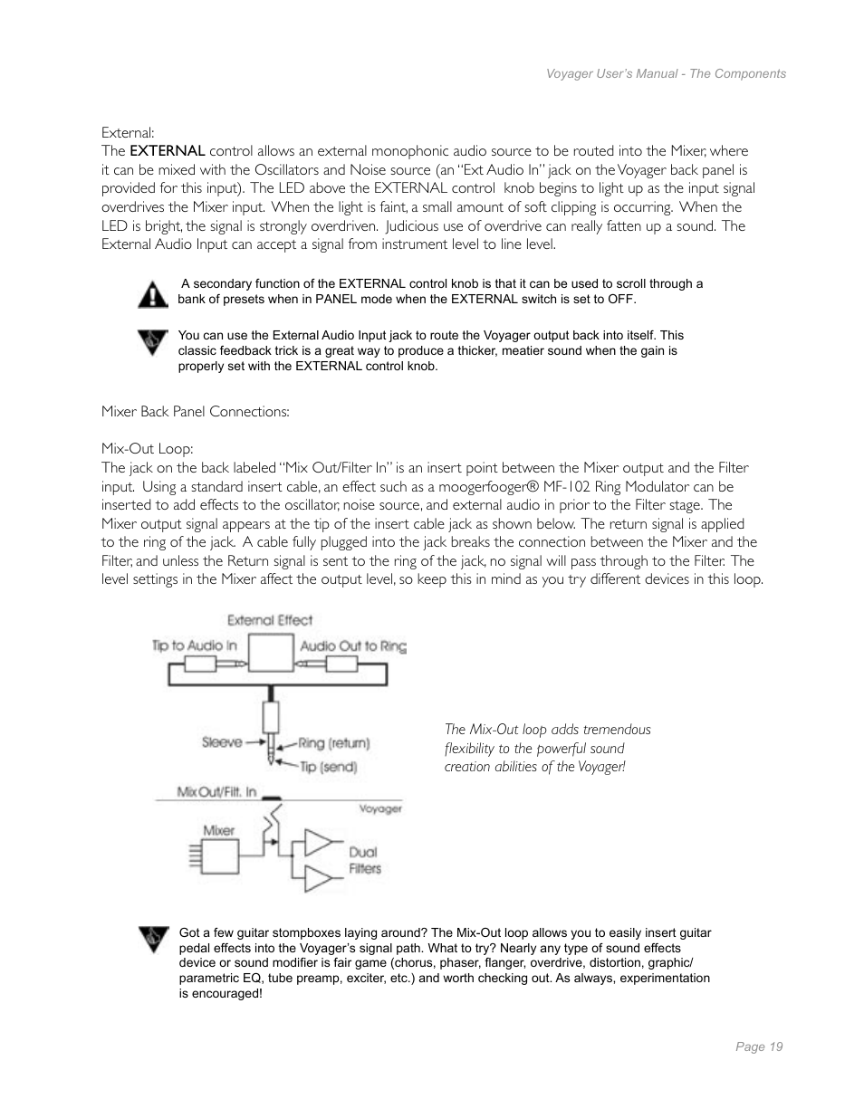 Moog Music Minimoog Voyager Performer Edition User Manual | Page 17 / 116