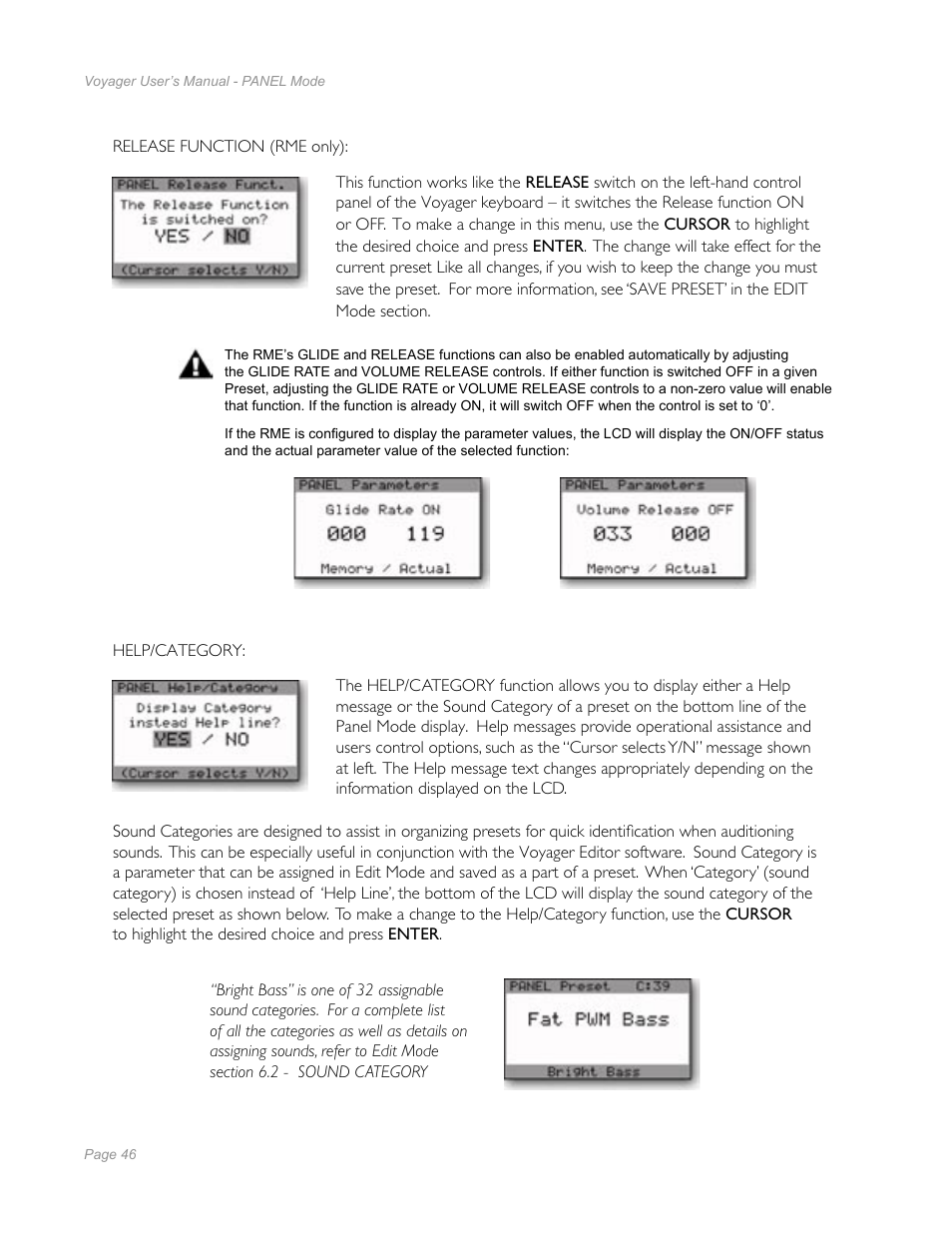 Moog Music Minimoog Voyager Performer Edition User Manual | Page 44 / 116