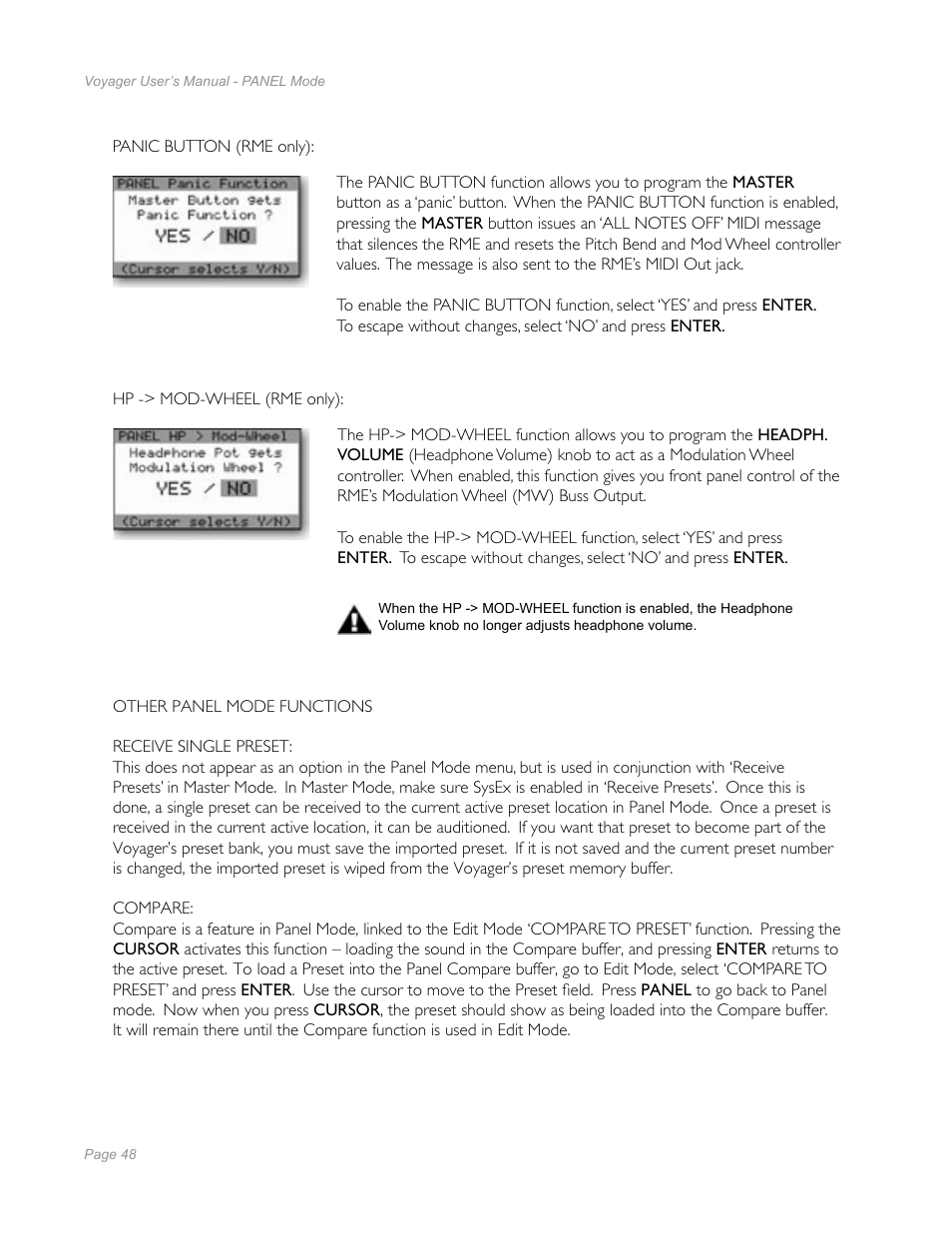 Moog Music Minimoog Voyager Performer Edition User Manual | Page 46 / 116