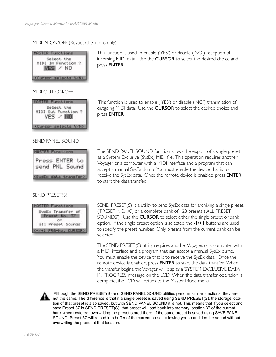 Moog Music Minimoog Voyager Performer Edition User Manual | Page 64 / 116