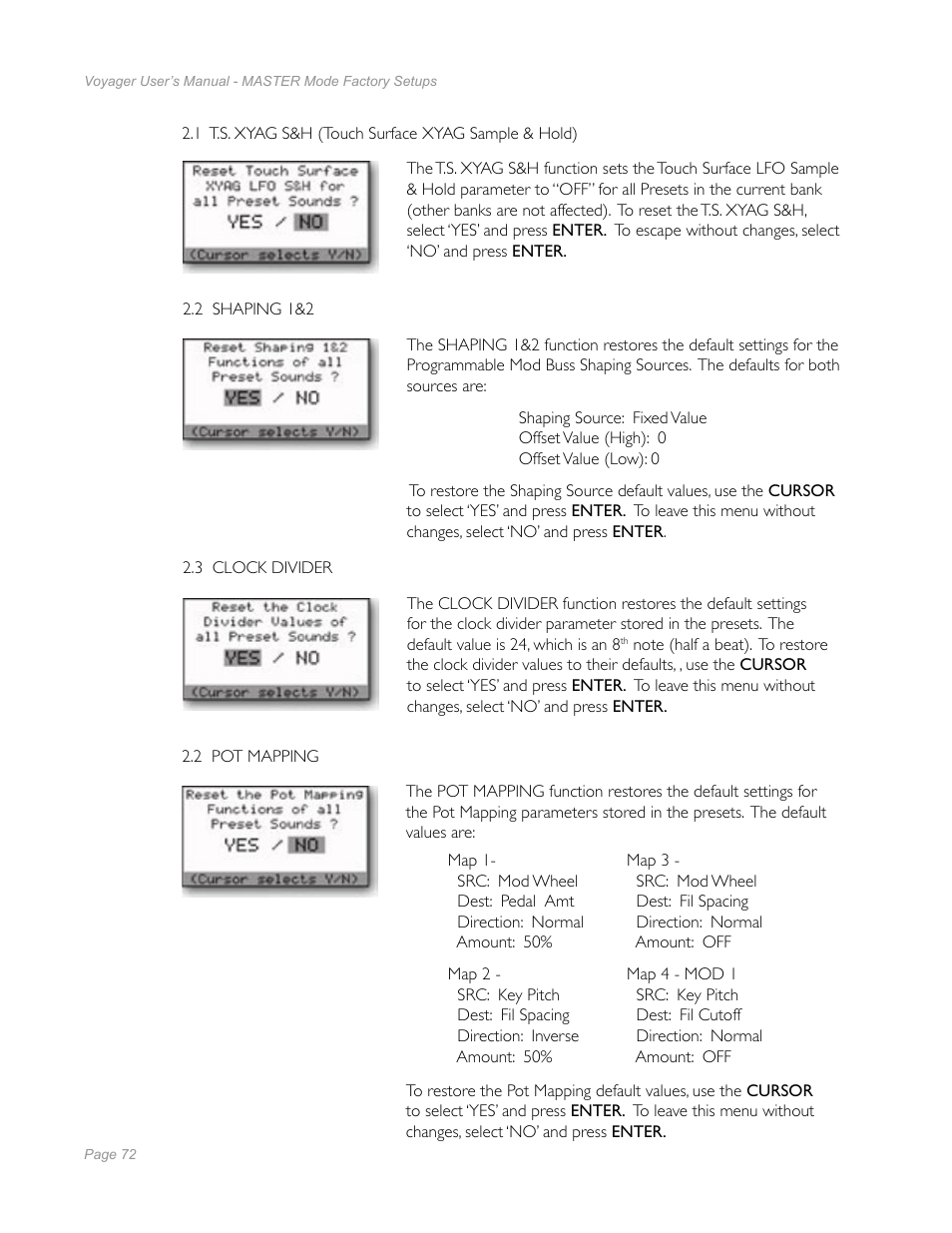 Moog Music Minimoog Voyager Performer Edition User Manual | Page 70 / 116