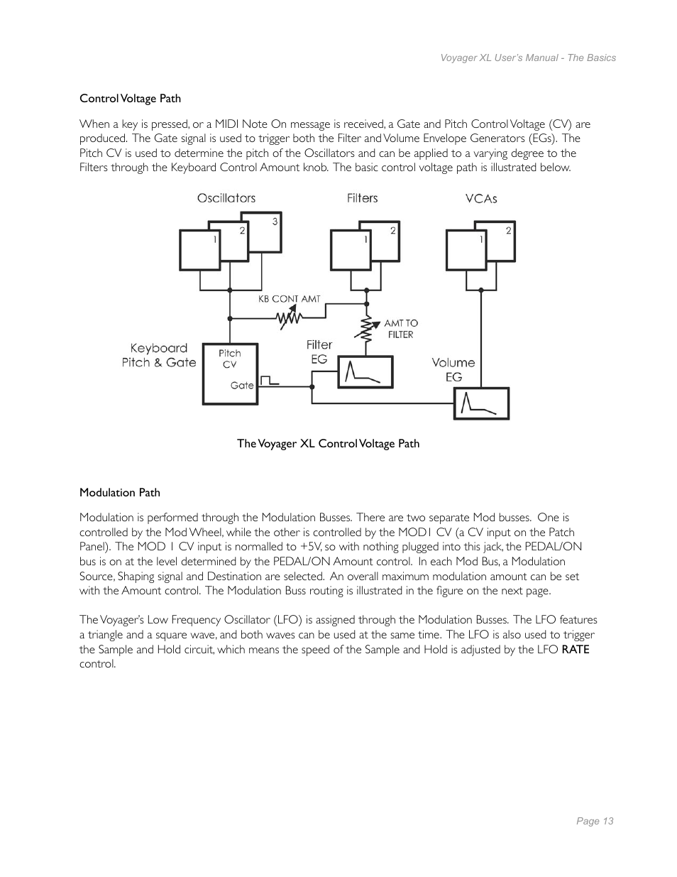 Moog Music Minimoog Voyager XL User Manual | Page 11 / 100