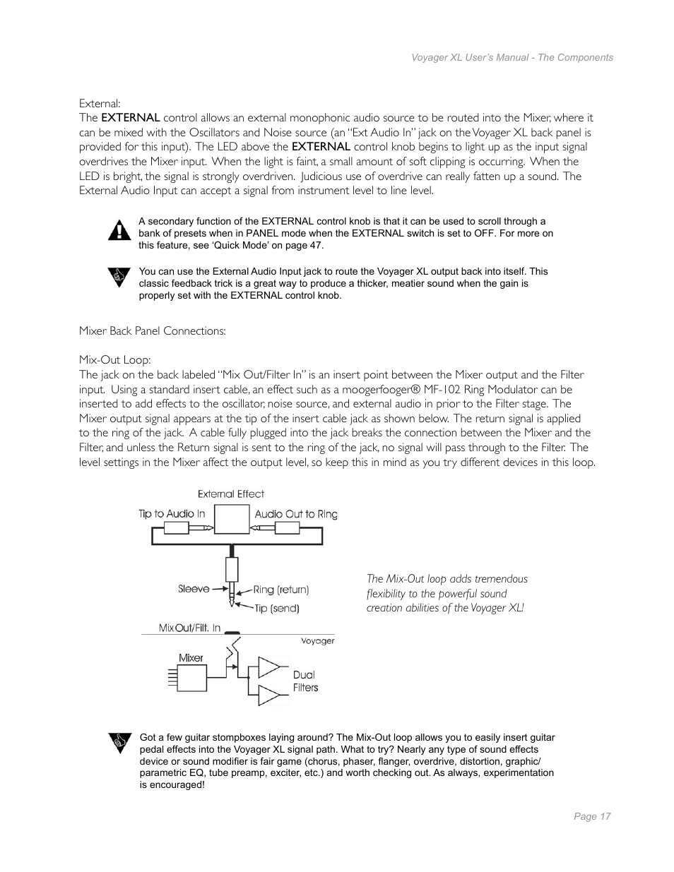 Moog Music Minimoog Voyager XL User Manual | Page 15 / 100