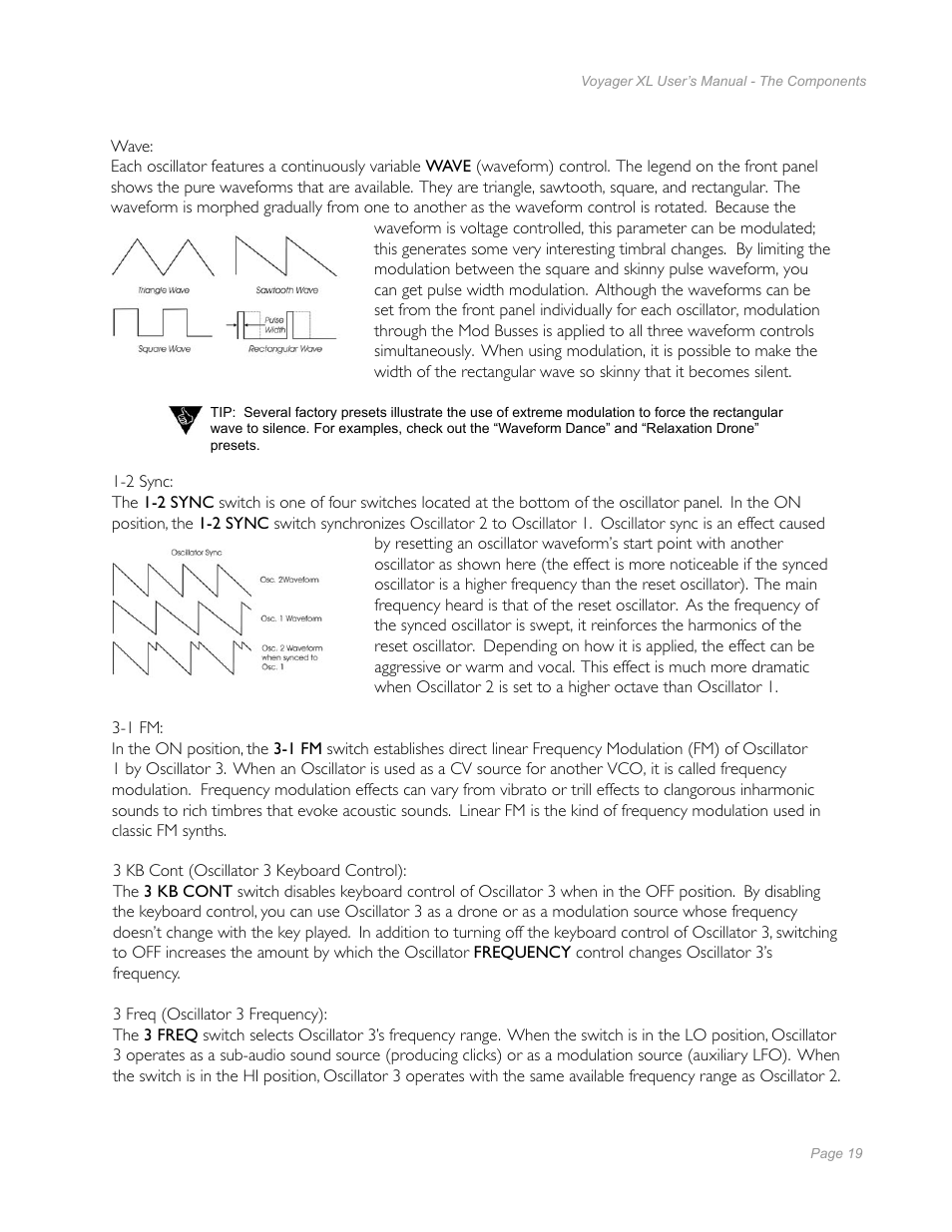 Moog Music Minimoog Voyager XL User Manual | Page 17 / 100