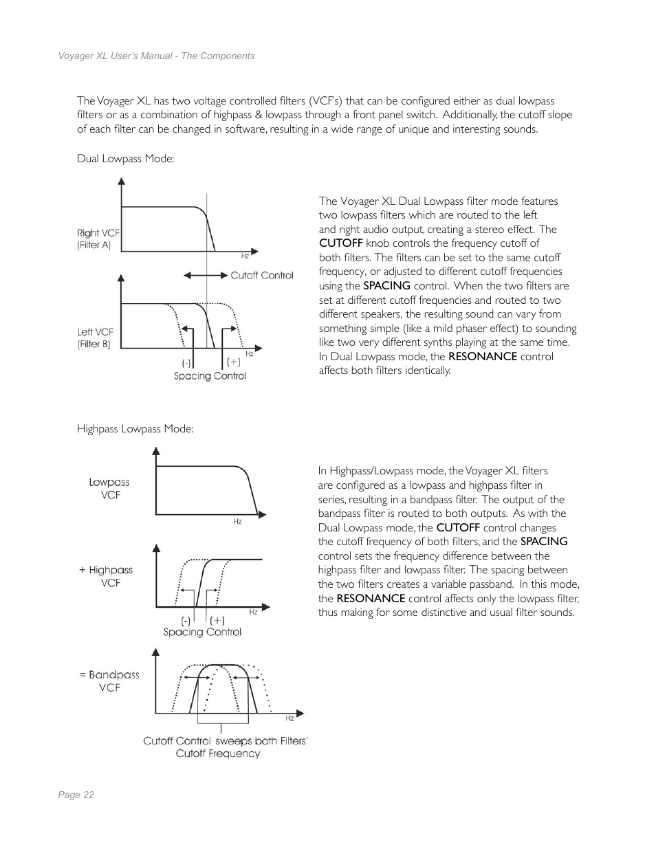 Moog Music Minimoog Voyager XL User Manual | Page 20 / 100