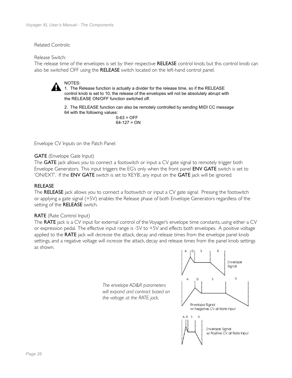 Moog Music Minimoog Voyager XL User Manual | Page 24 / 100