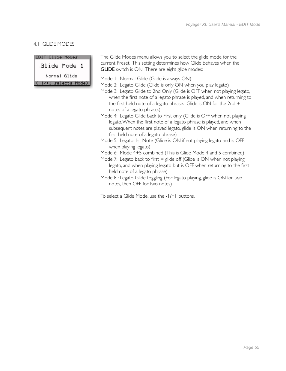 Moog Music Minimoog Voyager XL User Manual | Page 53 / 100