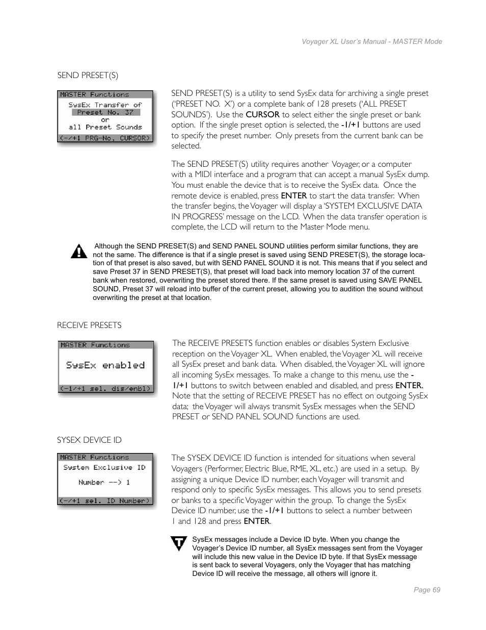 Moog Music Minimoog Voyager XL User Manual | Page 67 / 100