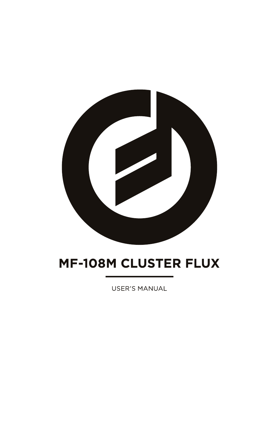 Moog Music MF-108M Cluster Flux User Manual | 20 pages