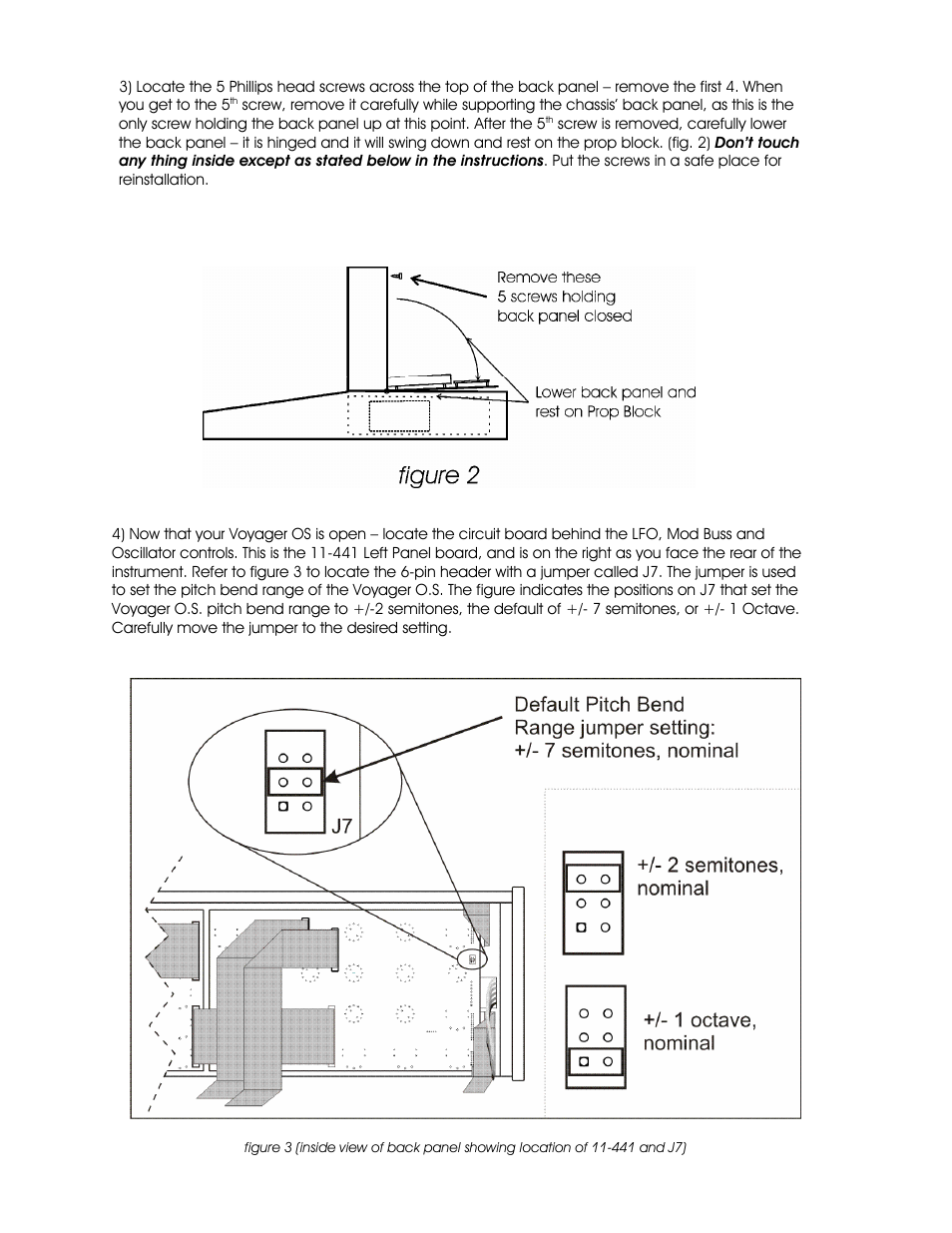 Moog Music Voyager Old School: Setting the Pitch Bend Range User Manual | Page 2 / 3