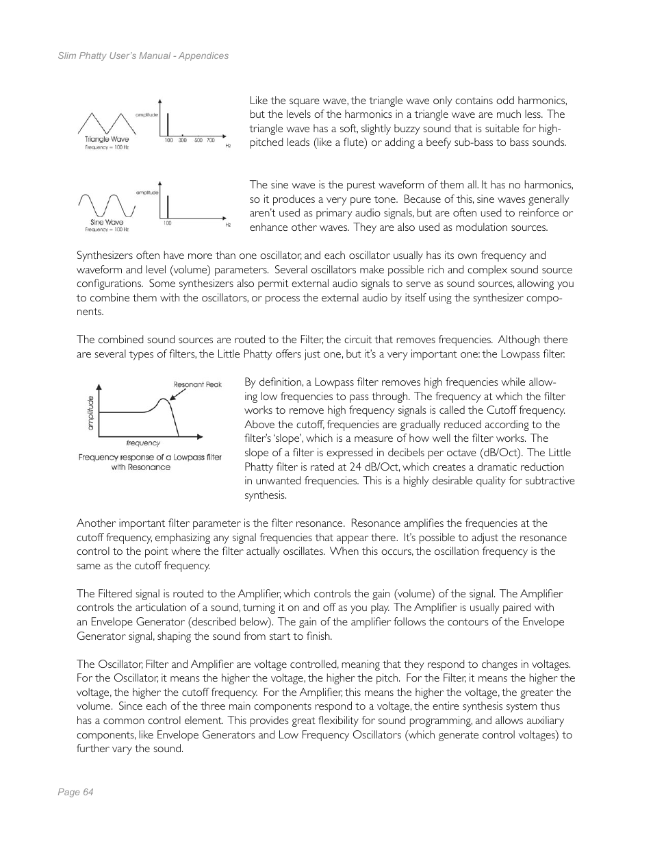 Moog Music Slim Phatty User Manual | Page 62 / 75