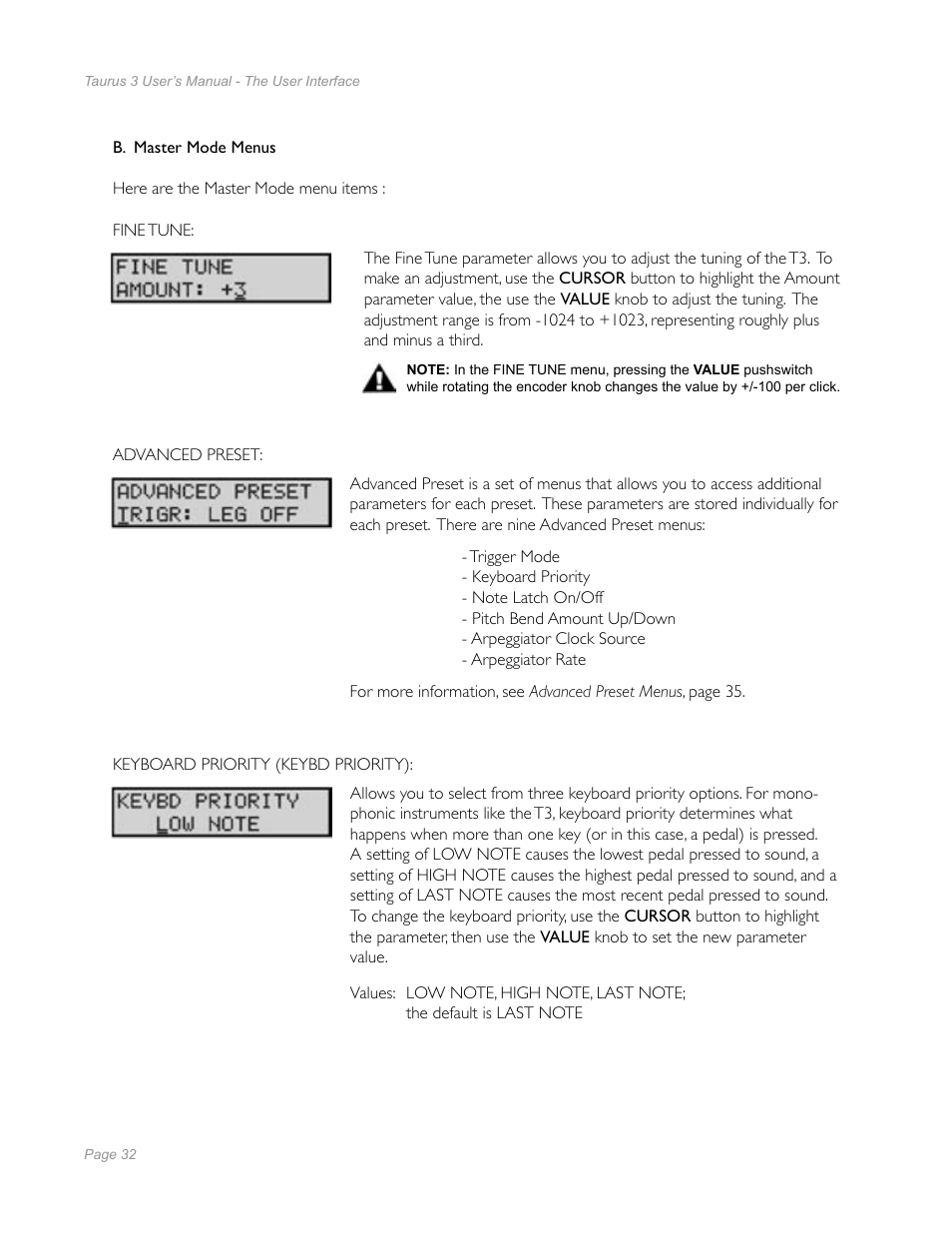 Moog Music Taurus 3 Bass Pedals User Manual | Page 30 / 60