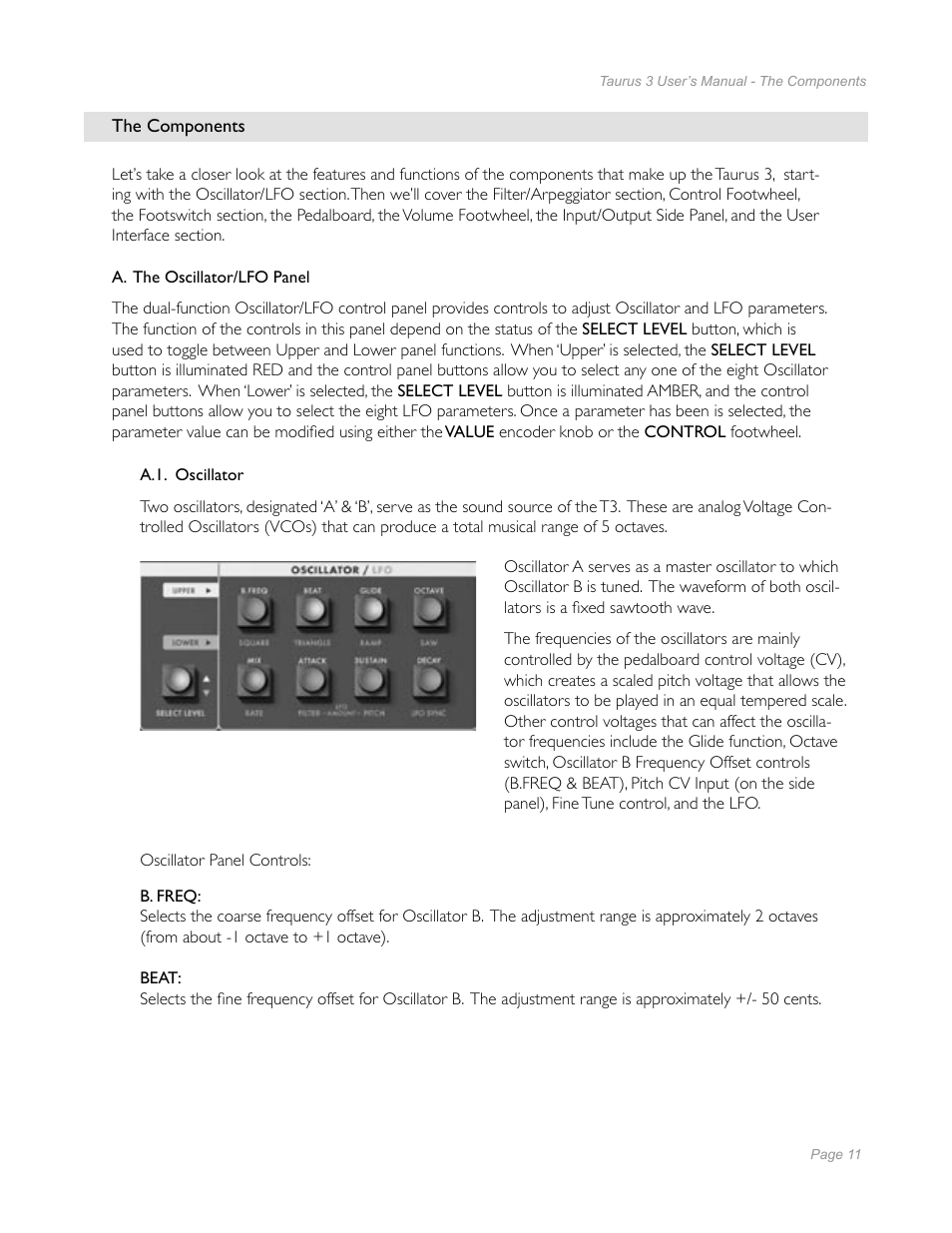 Moog Music Taurus 3 Bass Pedals User Manual | Page 9 / 60