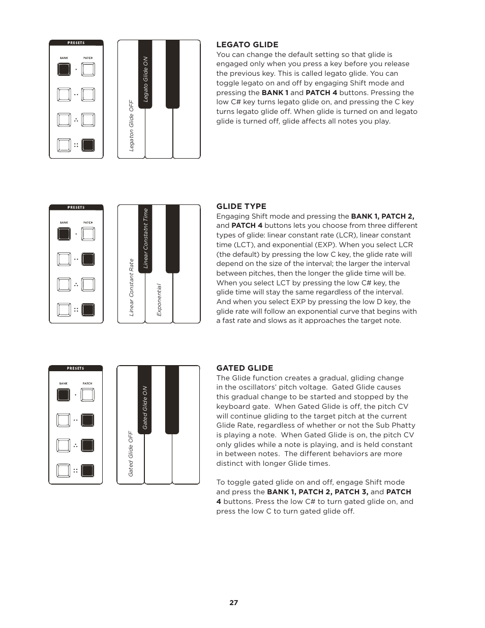Moog Music SUB PHATTY User Manual | Page 27 / 44