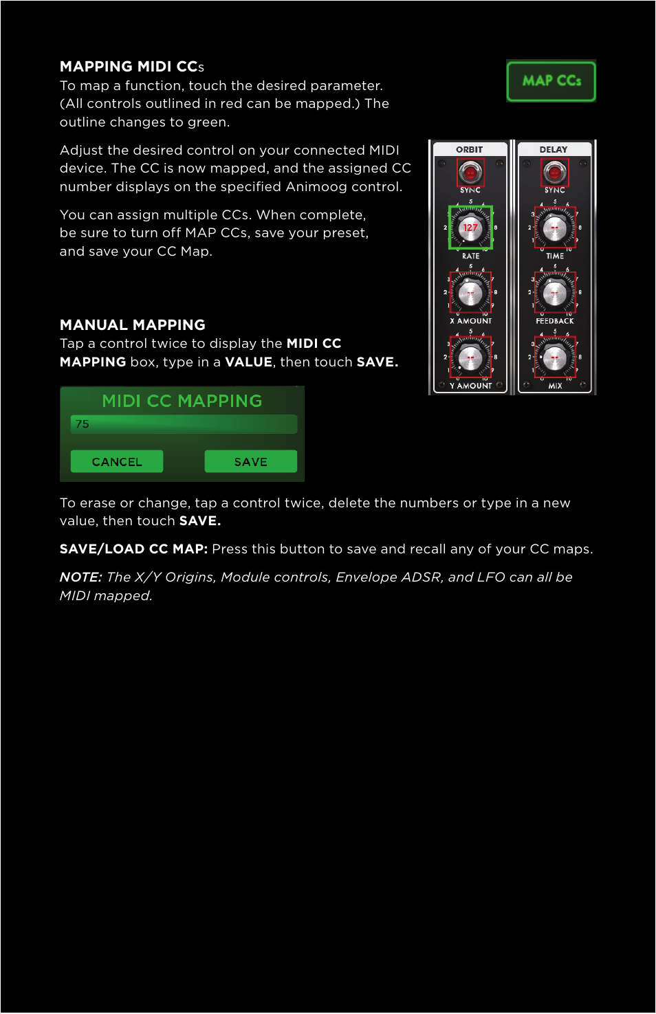 Moog Music Animoog for iPhone User Manual | Page 24 / 28